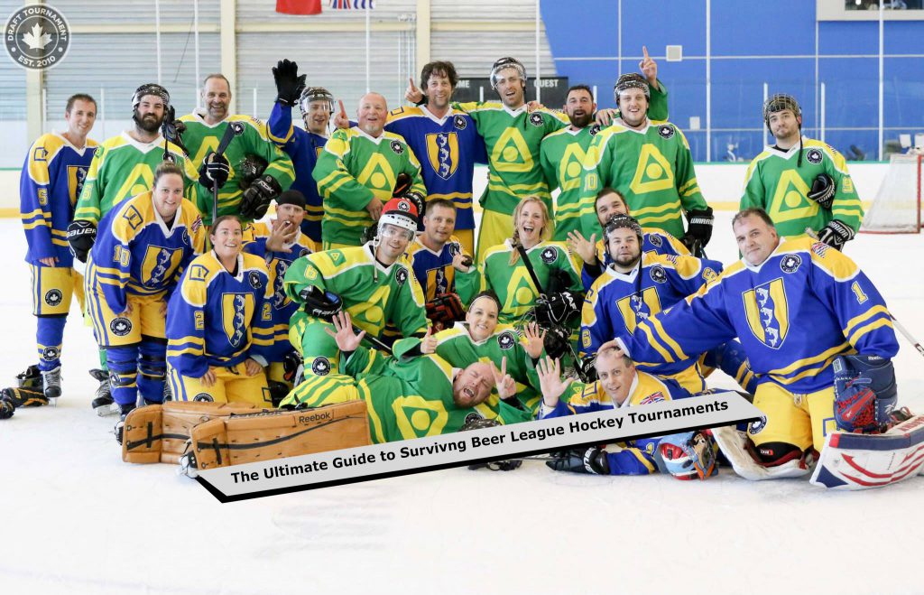 The Ultimate Guide to Surviving Adult Beer League Hockey Tournaments